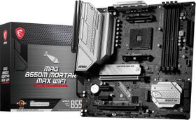 Placa-mãe MSI MAG B550M Mortar MAX WiFi Gaming Ryzen 5000