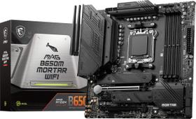 Placa-Mãe MSI MAG B650M Mortar WiFi - mATX para AMD Ryzen 7000 e 8000