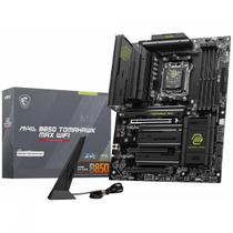 Placa Mãe MSI MAG B850 TOMAHAWK MAX WIFI, Chipset B850, AMD AM5, ATX, DDR5