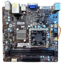 Placa Mãe Msi Mini Itx Celeron C847is-p33 Ms-7836 Ddr3 Sata