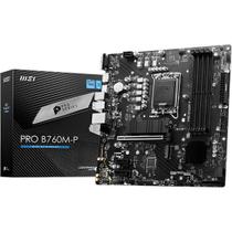 Placa Mãe MSI Pro B760M-P Intel Soquete LGA 1700 Placa Mãe MSI Pro B760M-P Intel Soquete LGA 1700
