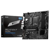 Placa Mãe MSI PRO B760MP DDR4 Chipset B760 Intel LGA 1700 mATX DDR4
