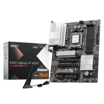 Placa Mãe MSI PRO B840-P Wi-Fi 4XDDR5 Socket AM5 Chipset AMD B840 ATX Placa Mãe MSI PRO B840-P Wi-Fi 4XDDR5 Socket AM5 Chipset AMD B840 ATX