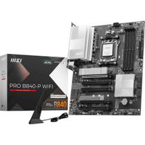 Placa-mãe MSI PRO B840-P WiFi DDR5 AM5 Ryzen 9000