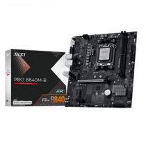 Placa-Mãe MSI PRO B840M-B AM5 DDR5 mATX HDMI/VGA Placa-Mãe MSI PRO B840M-B AM5 DDR5 mATX HDMI/VGA