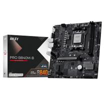 Placa Mãe MSI PRO B840M-B AM5 DDR5 mATX