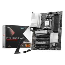 Placa Mãe MSI Pro B840M-P WiFiE DDR5 Socket AMD AM5 Chipset B840 Micro ATX