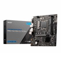 Placa mae msi pro h610m-g ddr4 lga1700