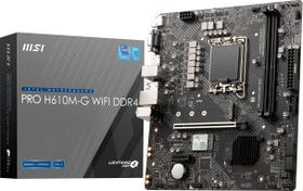 Placa-mãe MSI PRO H610M-G WiFi DDR4 Pro Series mATX Placa-mãe MSI PRO H610M-G WiFi DDR4 Pro Series mATX