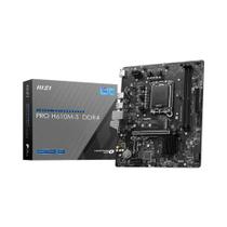 Placa Mãe MSI PRO H610MS DDR4 LGA 1700 2xDDR4 Chipset Intel H610 mATX Placa Mãe MSI PRO H610MS DDR4 LGA 1700 2xDDR4 Chipset Intel H610 mATX