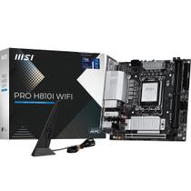 Placa-mãe MSI PRO H810I WiFi DDR5 PCIe 5.0 Placa-mãe MSI PRO H810I WiFi DDR5 PCIe 5.0