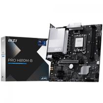 Placa Mãe MSI PRO H810M-B, Intel LGA 1851, mATX, DDR5 Placa Mãe MSI PRO H810M-B, Intel LGA 1851, mATX, DDR5