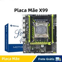 Placa-Mãe Para Jogos USB3.0 M.2 NVMe SATA3 Dual Channel DDR4 PCIEx16 LGA2011 Para Computador De Mesa Placa-Mãe Para Jogos USB3.0 M.2 NVMe SATA3 Dual Channel DDR4 PCIEx16 LGA2011 Para Computador De Mesa