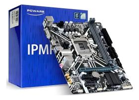 Placa Mãe PCWARE H310G 2.0 Com Suporte para Windows 11 Compatível Processadores de 8 e 9 Geração.