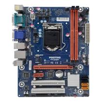 Placa Mãe Positivo H81 Socket LGA 1150 Micro ATX DDR3, HDMI e VGA, USB, LAN, Áudio, POSPIH81DL OEM