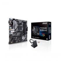 Placa Mae Prime B550M-A AC DDR4 Micro ATX para AMD AM4 com Wi-Fi Asus Placa Mae Prime B550M-A AC DDR4 Micro ATX para AMD AM4 com Wi-Fi Asus