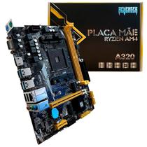 Placa Mãe Revenger G-A320, Socket AMD AM4, M.2 NVMe, DDR4 - Micro-ATX Placa Mãe Revenger G-A320, Socket AMD AM4, M.2 NVMe, DDR4 - Micro-ATX