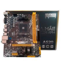Placa Mãe Revenger G-A520, Socket AMD AM4, DDR4, Chipset A520, LAN Gigabit, Slot M.2 NVMe, HDMI - Micro ATX