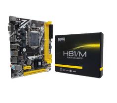 Placa Mãe Revenger G-H81/M, Intel,DDR3, M.2 Nvme, Micro ATX, LGA 1150