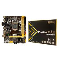Placa Mãe Revenger G-H81 PRO, Socket LGA1150, Chipset Intel H81, DDR3, HDMI, Rede Gigabit, Slot M.2 NVMe Placa Mãe Revenger G-H81 PRO, Socket LGA1150, Chipset Intel H81, DDR3, HDMI, Rede Gigabit, Slot M.2 NVMe