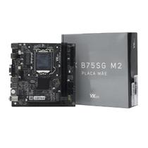 Placa-Mãe VXPRO VX B75SG M2 Mini ITX, DDR3, Chipset Intel B75, Socket LGA 1155
