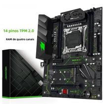 Placa Mãe X99 MR9A pro LGA 2011-3 Para CPU Xeon E5 V3 V4 DDR4 NVME M.2 ATX Suporte TPM2.0