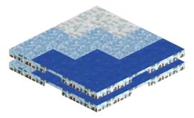Placa Magnética Base Mine Blocos Magnético Construir Montar Placa Magnética Base Mine Blocos Magnético Construir Montar