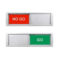 Placa Magnética LoYinLo Indicadora de Porta Go No Go 18x5 cm