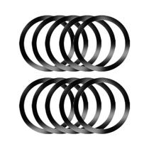 Placa Magnética Magsafe 10pcs Adesivo Metálico Para Carregador Sem Fio E Suporte De Carro Compatível Placa Magnética Magsafe 10pcs Adesivo Metálico Para Carregador Sem Fio E Suporte De Carro Compatível