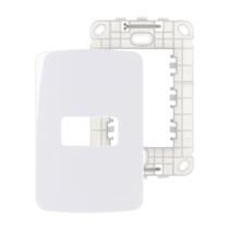 Placa margirius b3 4x2 1p com suporte pa019430 branco 672904 Placa margirius b3 4x2 1p com suporte pa019430 branco 672904