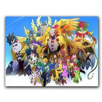 Placa MDF 20 cm x 30 cm - Digimon Adventure Tri (BD02)