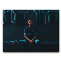 Placa MDF 20 cm x 30 cm - Manchester City Sterling (BD11)