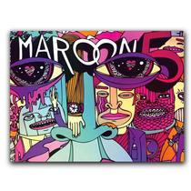 Placa MDF 20 cm x 30 cm - Maroon Five 5 (BD01)