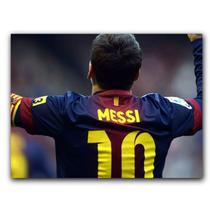Placa MDF 20 cm x 30 cm - Messi Barcelona (BD11)