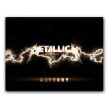 Placa MDF 20 cm x 30 cm - Metallica (BD12)