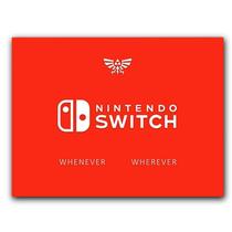 Placa MDF 20 cm x 30 cm - Nintendo Switch (BD12)