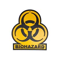 Placa Mdf 3d Biohazard 30cm Quadro Decorativa Placa Mdf 3d Biohazard 30cm Quadro Decorativa