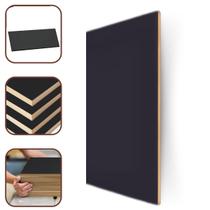 Placa MDF Chapa Madeira Recorte Multiuso 60x90cm Preto Placa MDF Chapa Madeira Recorte Multiuso 60x90cm Preto
