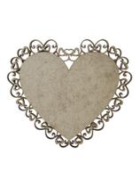 Placa MDF Cru Artesanato Design Coração Aramado 35CM Placa MDF Cru Artesanato Design Coração Aramado 35CM