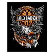 Placa MDF Harley Davidson Aguia Motorcycle Coleção 2021 - Versare Anos Dourados