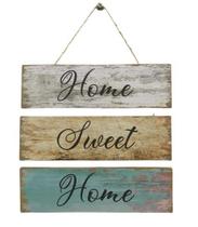 Placa Mdf home sweet home