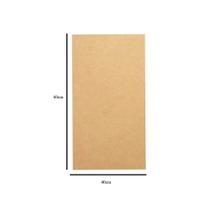 Placa mdf lisa 3mm Tamanho 40X60CM