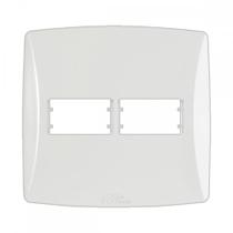 Placa Mectronic Petra 4X4 - 2 Modulos Branca - 82011