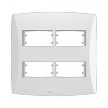 Placa Mectronic Petra 4X4 - 4 Modulos Branca - 82044