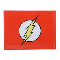 Placa Metal Dc Or The Flash Logo Vermelho 26X20X1 Cm 42997