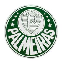 Placa Metal Formato Escudo Time 20x20cm - Palmeiras Placa Metal Formato Escudo Time 20x20cm - Palmeiras