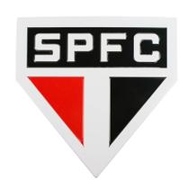 Placa Metal Formato Escudo Time 20x20cm - SPFC Placa Metal Formato Escudo Time 20x20cm - SPFC
