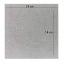 Placa Mica de Microondas Universal 14x14 Placa Mica de Microondas Universal 14x14