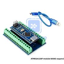 Placa Microcontroladora Mini Nano V3.0 ATmega328P Para Arduino Com Driver USB CH340 16Mhz Placa Microcontroladora Mini Nano V3.0 ATmega328P Para Arduino Com Driver USB CH340 16Mhz