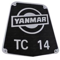 Placa Modelo Yanmar TC14 Placa Modelo Yanmar TC14